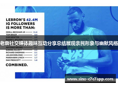 老詹社交媒体趣味互动分享总结展现亲民形象与幽默风格